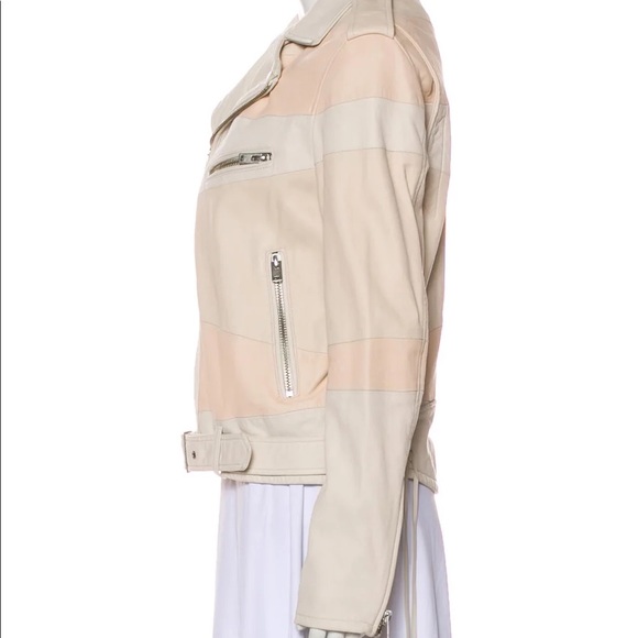 Iro Witney Leather Biker Jacket size 40 Large - Picture 9 of 16